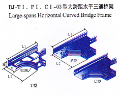 dj-tI、pI、cI-03型大跨距水平三通橋架